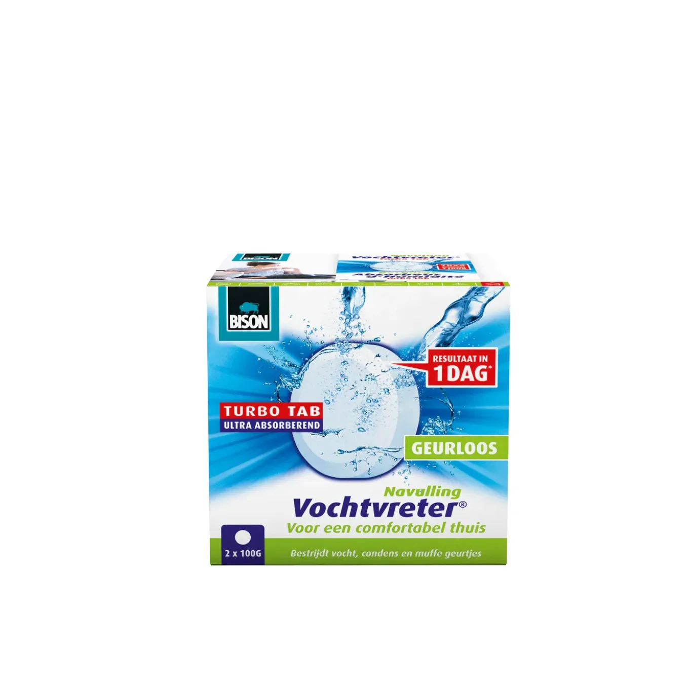 Bison vochtvreter ambiance tab neutraal 2 - 100G