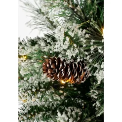 Black Box - Vandans xmas tree potted led groen frosted 40L TIPS 96 werkt op batterijen