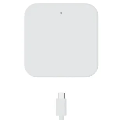 Black X Wi-fi Bridge 70x70x25mm Met Kabel Type C Usb Wit