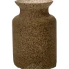 Bloemenvaas Dubai - Beige/zand Graniet - Glas - D14 X H20 Cm