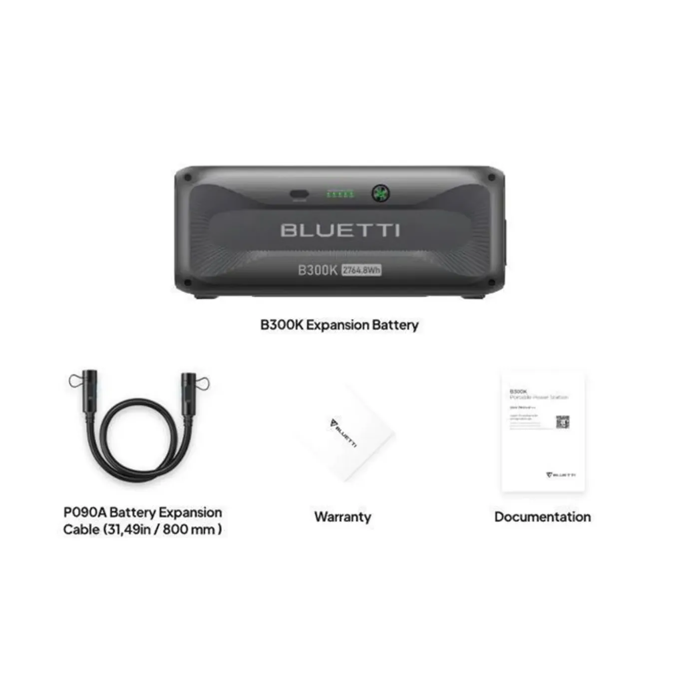 Bluetti Batterijuitbreiding B300k 2764.8wh Lifepo4 Compatibel Met Ac200l/ac300/