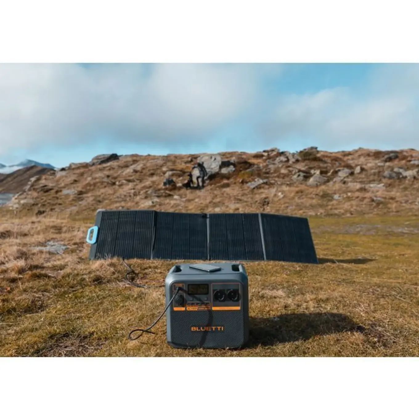 Bluetti - Draagbare Energie Station Kit - Generator 1800w - Zonnepaneel 350w - 1440wh