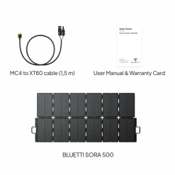 Bluetti SSORA 500 Zonnepaneel - 500 W Voor Apex 300 / AC200PL / AC270P