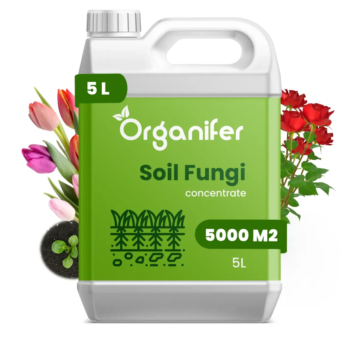 Organifer Bodemschimmel Concentraat - 5 L Voor 5000 M2 -