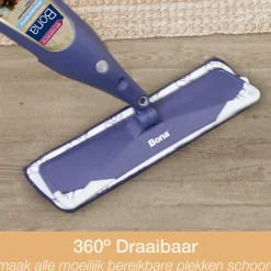 Bona Premium Spray Mop - Vloerwisser met Spray - Geoliede Houten Vloer Reiniger