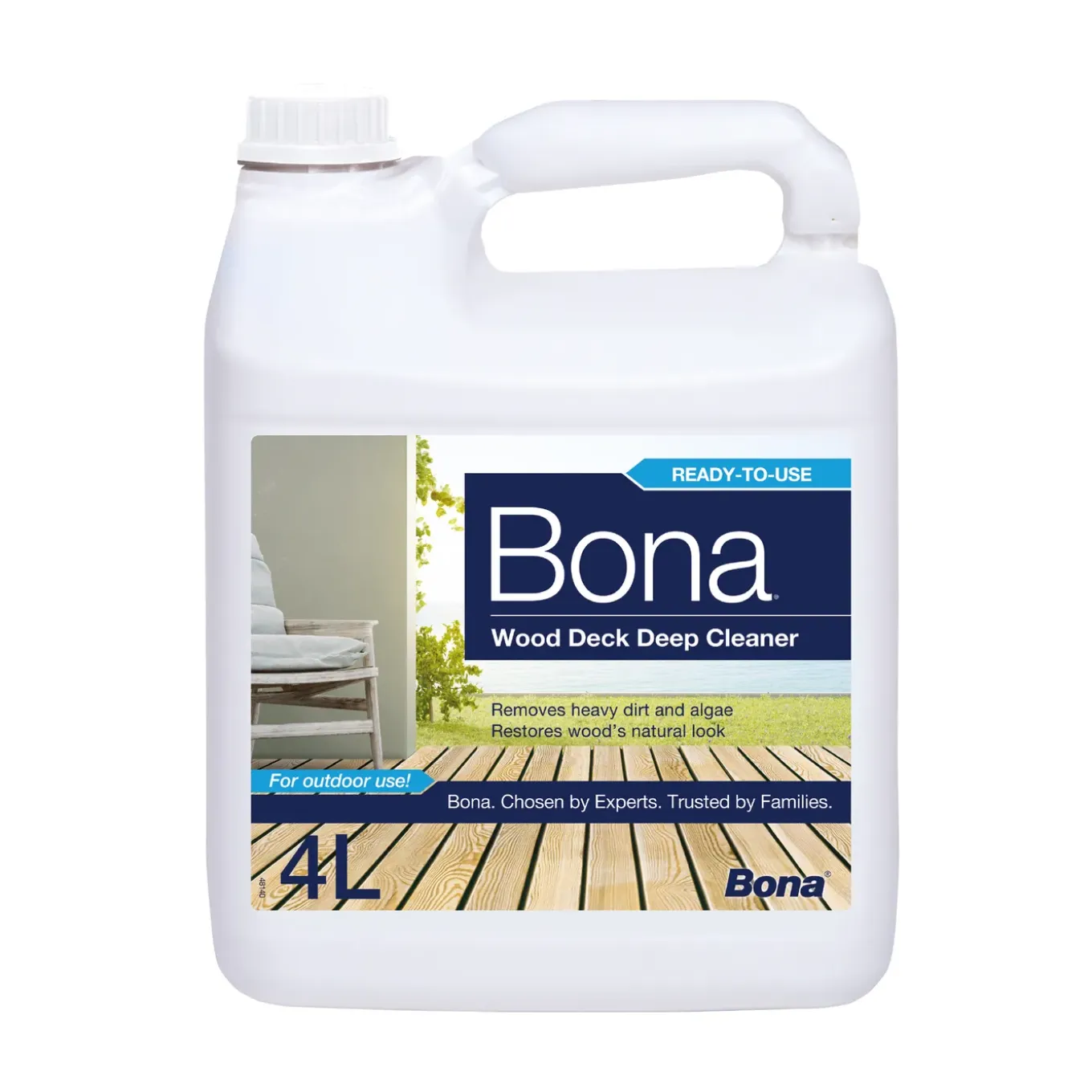 Bona Wood Deck Deep Cleaner - Terrasreiniger Vloeistof 4L