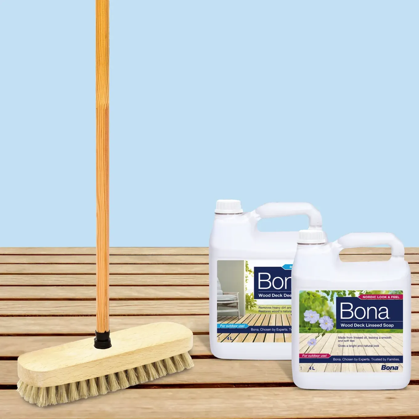 Bona Wood Deck Deep Cleaner - Terrasreiniger Vloeistof 4L
