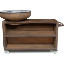 Bonfeu Bonbiza Island - Buitenkeuken Cortenstaal - 145x80x108 Cm - Incl. Plancha