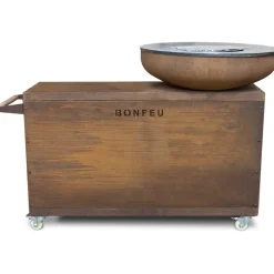 Bonfeu Bonbiza Island - Buitenkeuken Cortenstaal - 145x80x108 Cm - Incl. Plancha
