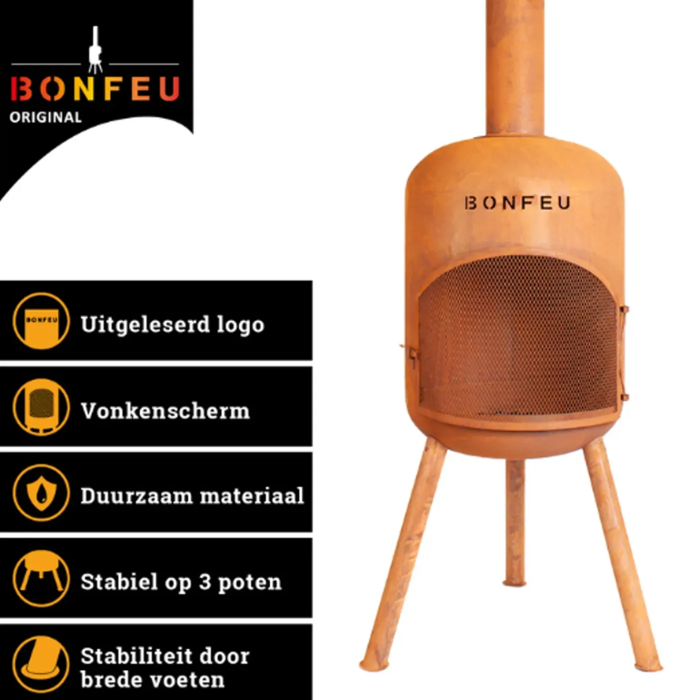 BonFeu BonBono Roest Tuinhaard