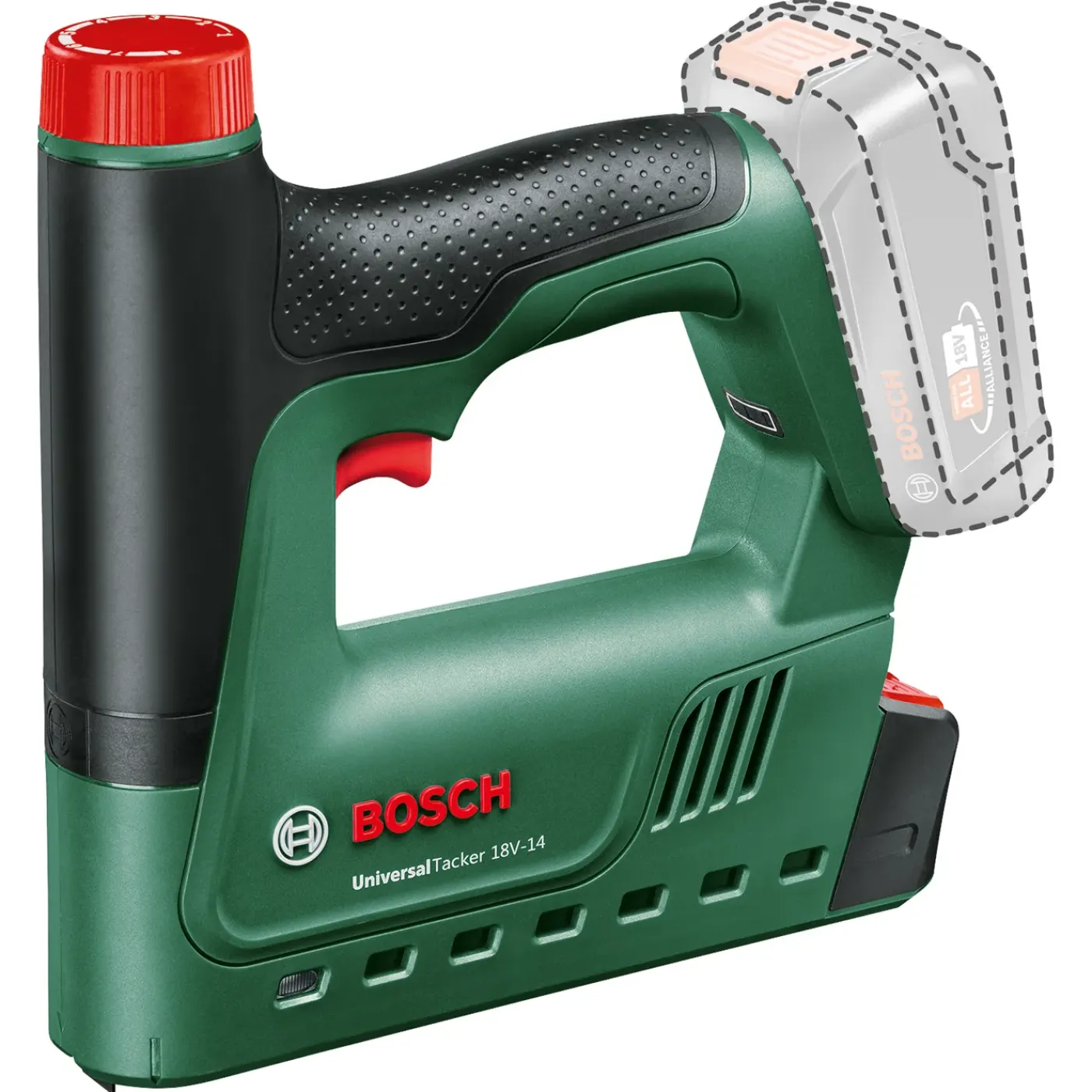 Bosch Accutacker UniversalTacker 18V-14 - Draadloos - Type 53 nietjes tot 14mm - 1000 nietjes