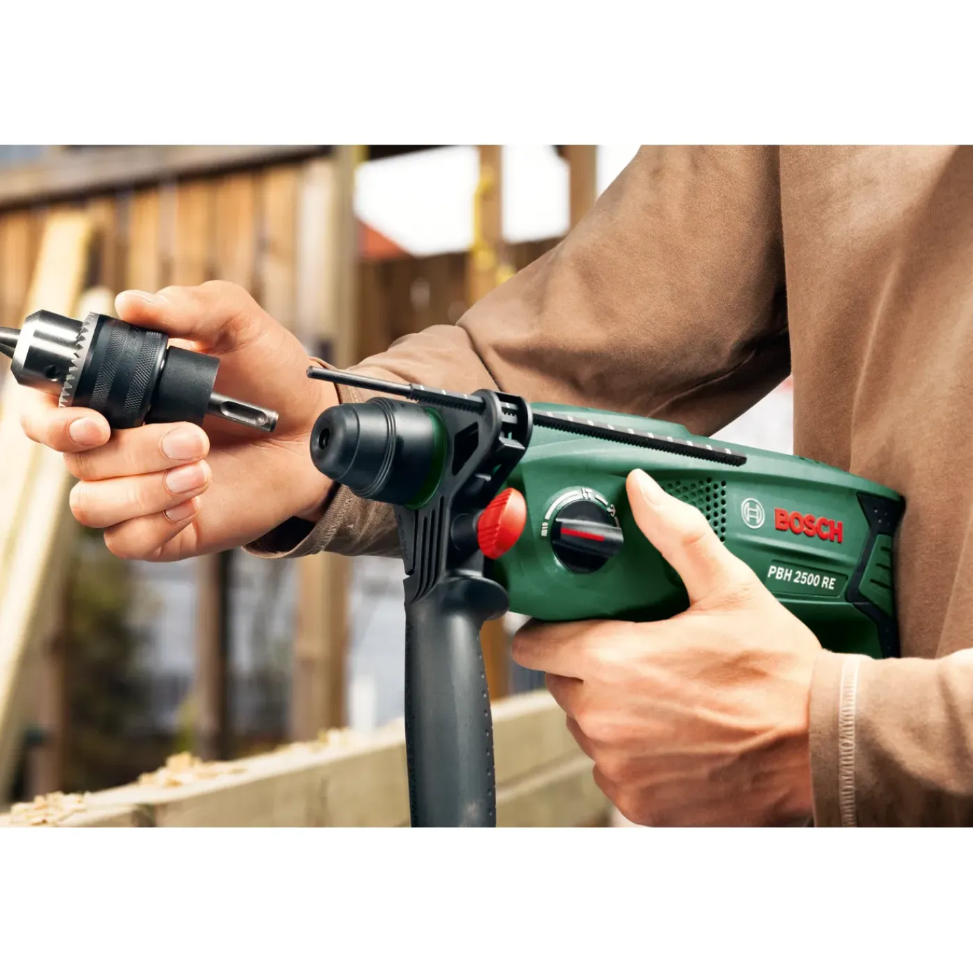 Bosch - Boorhamer - PBH 2500 SRE - Gesnoerd - 230V - 1,9 J - SDS-Plus