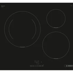 Bosch 60cm Inductiekookplaat Puj611bb5e Ser4 Zwart 3 Branders L592xd522 Mm