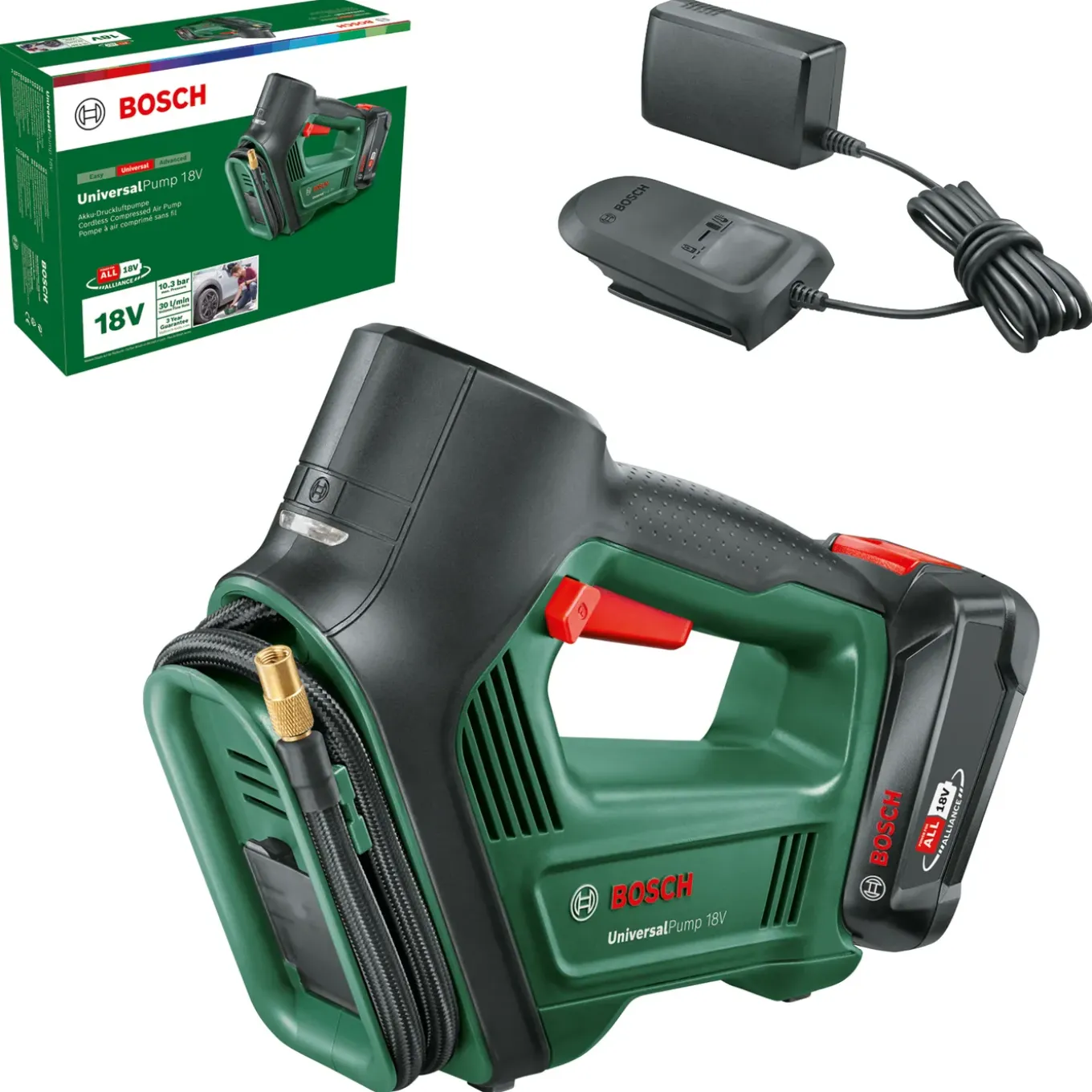Bosch Compressor UniversalPump 18V - 10,3 bar
