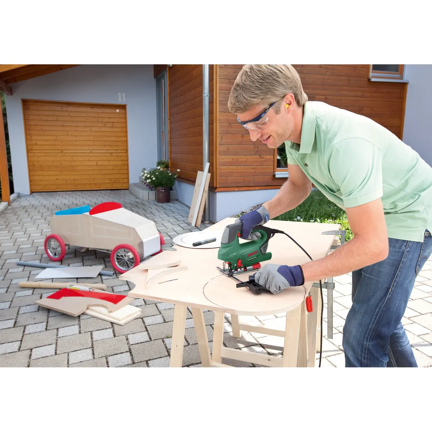 Bosch Decoupeerzaag PST 900 PEL - 620W Gesnoerd - Koolborstelloze motor - Pendelfunctie