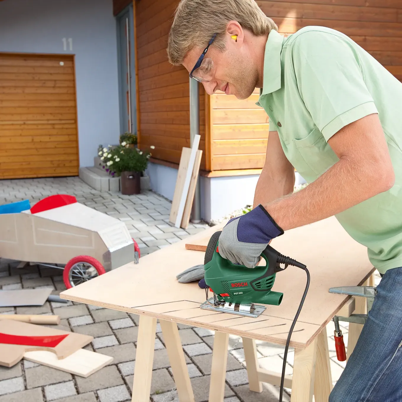 Bosch Decoupeerzaag PST 650 - 500W Gesnoerd