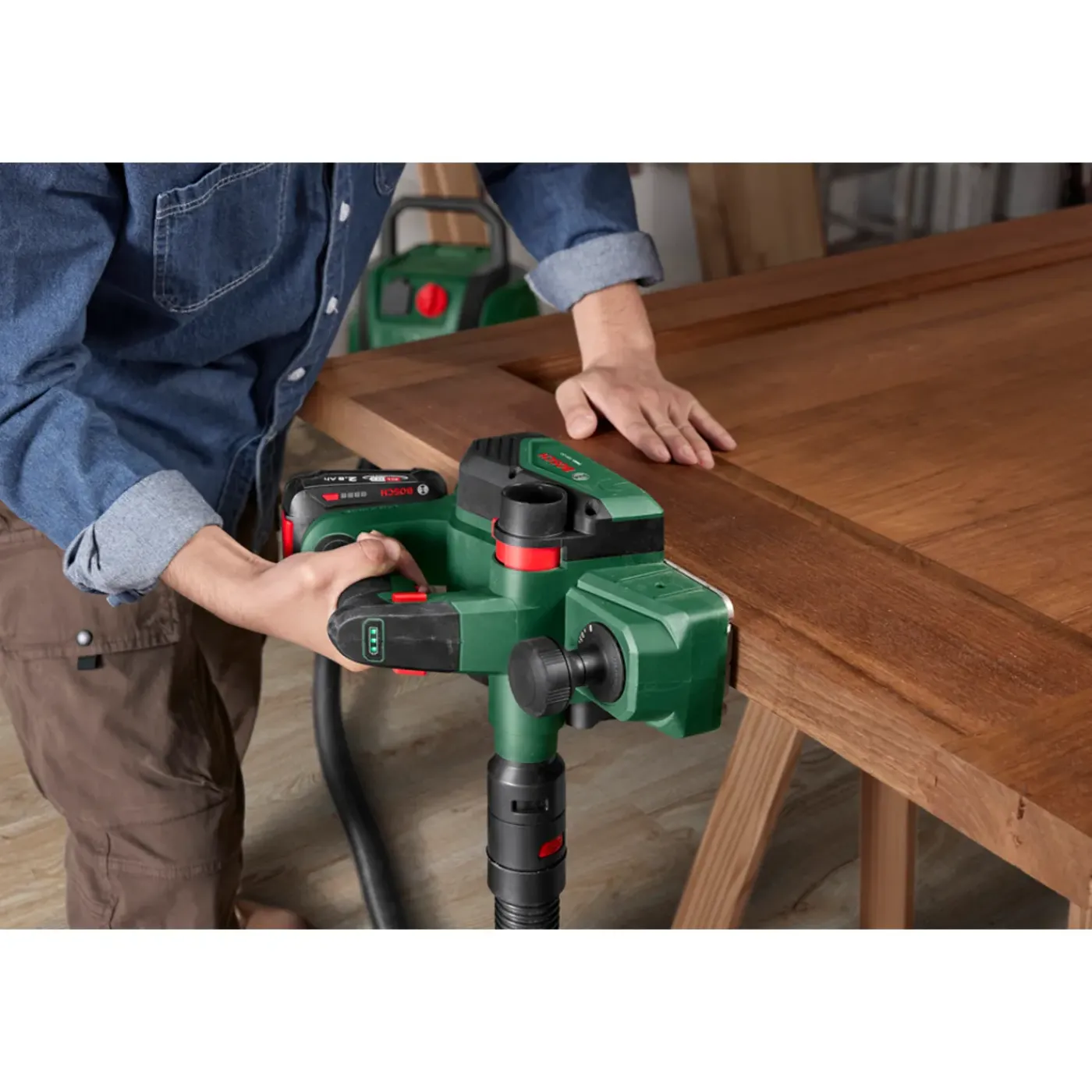 Bosch Elektrische schaaf PHO 18V-20 - 18V - Op accu - Schaafbreedte 82mm