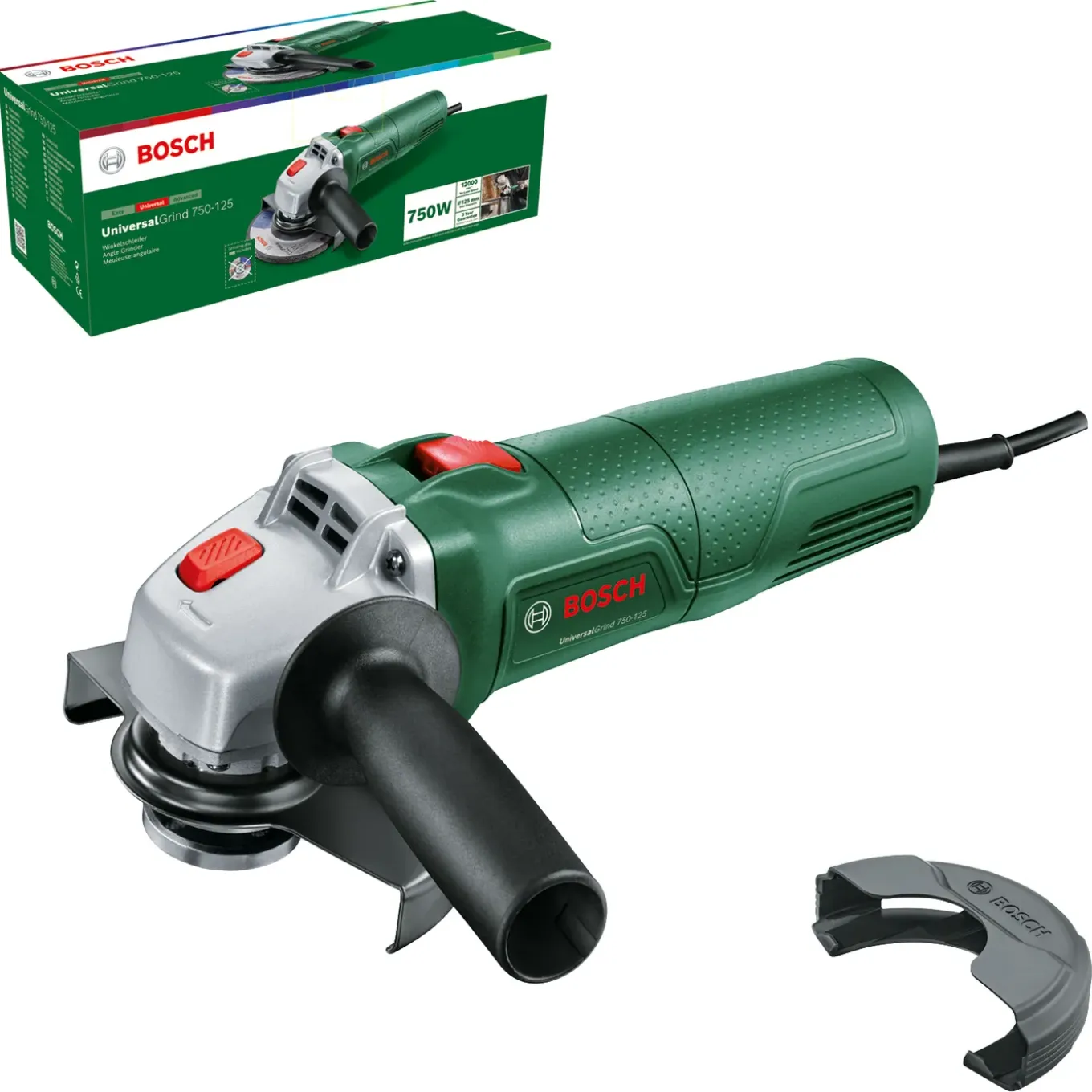 Bosch Haakse slijper UniversalGrind 750-125 - 750W 125 mm
