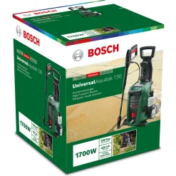 Bosch Hogedrukreiniger UniversalAquatak 130 - 3-in-1 mondstuk - 6 m slang - waterfilter