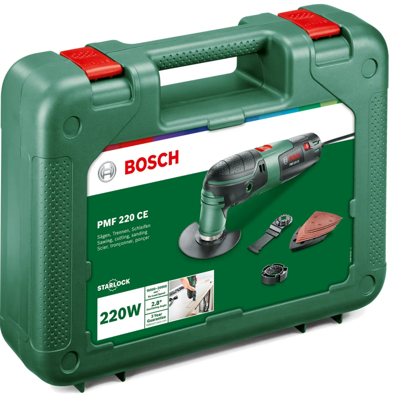 Bosch Oscillerende multitool PMF 220 CE - 220W - Met snoer