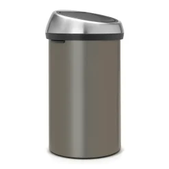 Brabantia Afvalbak Touch Bin - Staal - Platinum - 40x40x71cm - 60L