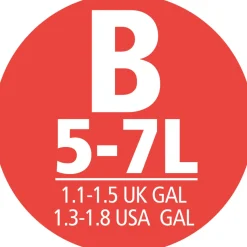 Brabantia afvalzak PerfectFit B wit 5L 20 stuks