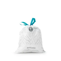 Brabantia afvalzak PerfectFit W wit 5L 20 stuks