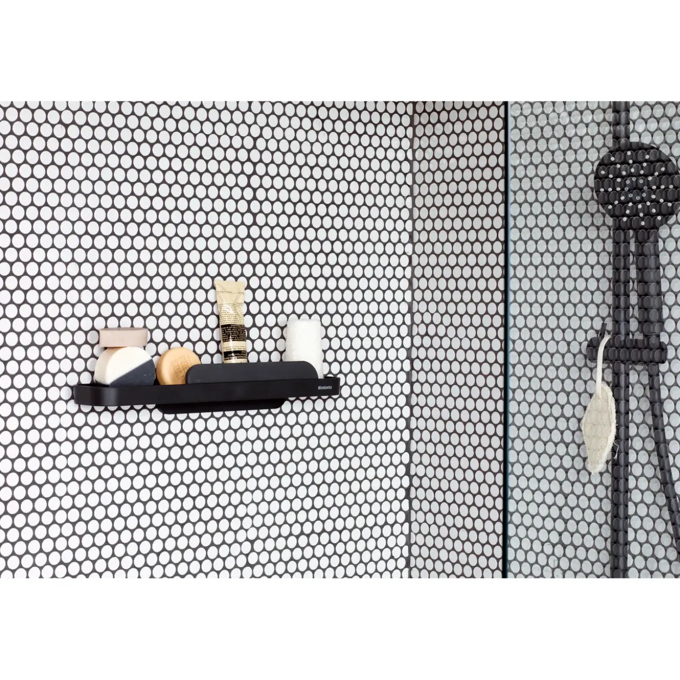 Brabantia - Mindset Shower Shelf With Squeegee