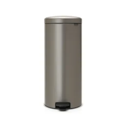 Brabantia Pedaalemmer NewIcon - Staal - Platinum - 35.5x33x73.5cm - 30L