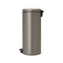 Brabantia Pedaalemmer NewIcon - Staal - Platinum - 35.5x33x73.5cm - 30L