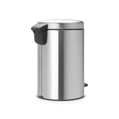 Brabantia Pedaalemmer NewIcon - Staal - Matt Steel - 31.7x26x41.7cm - 12L