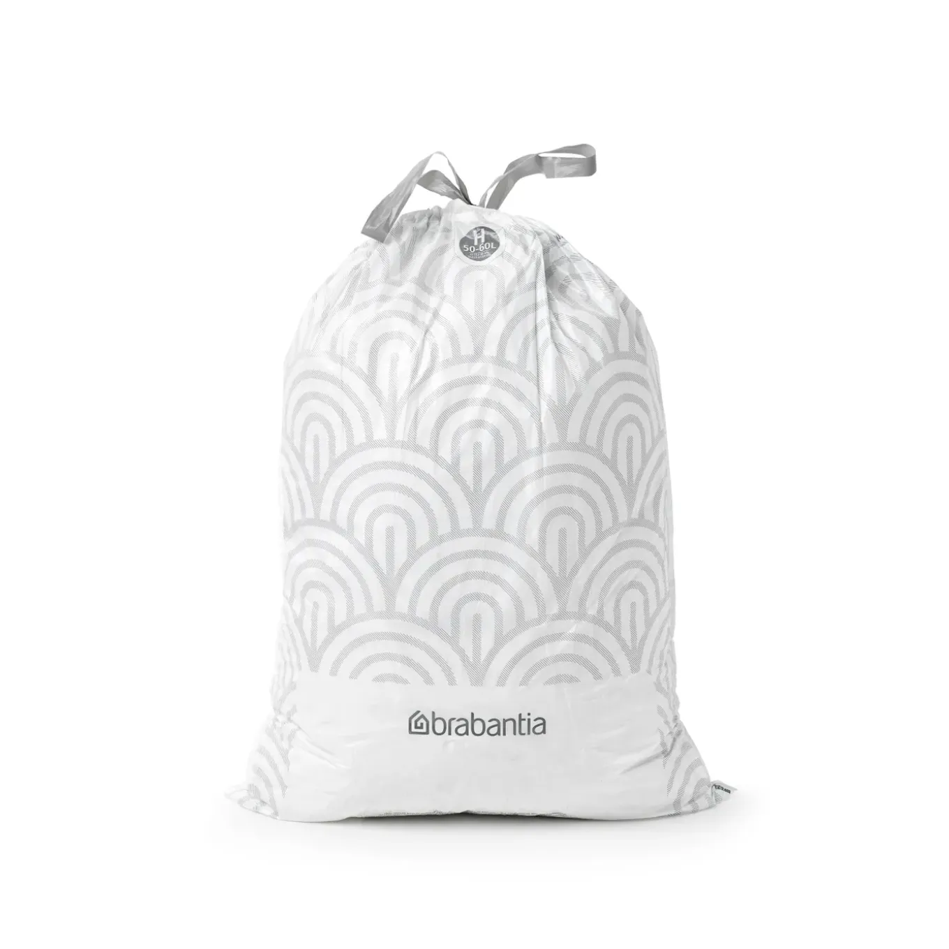Brabantia PerfectFit afvalzak met trekbandsluiting code H 50-60L 40 stuks per dispenserverpakking