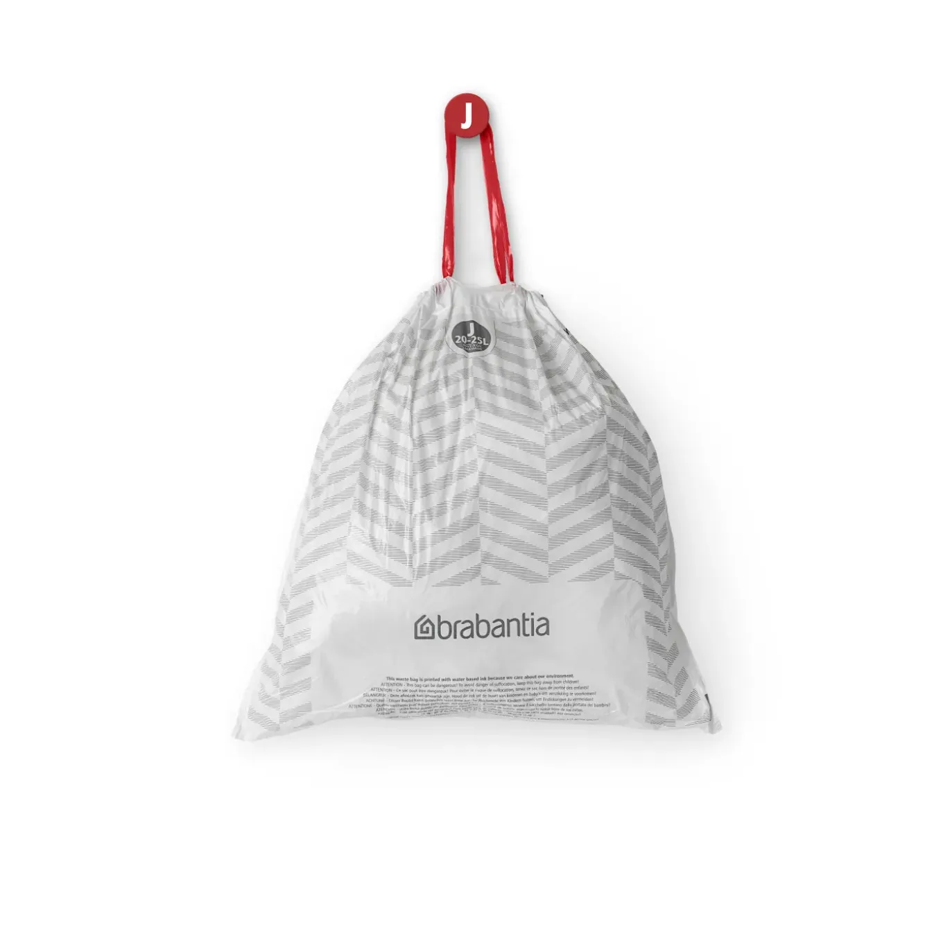 Brabantia PerfectFit Afvalzak met trekbandsluiting - 20/25 l - Code J - 20 stuks