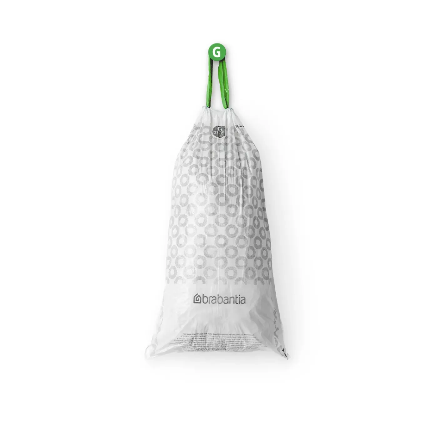Brabantia Perfect Fit Afvalzak met trekbandsluiting - 23/30 l - Code G - 20 stuks
