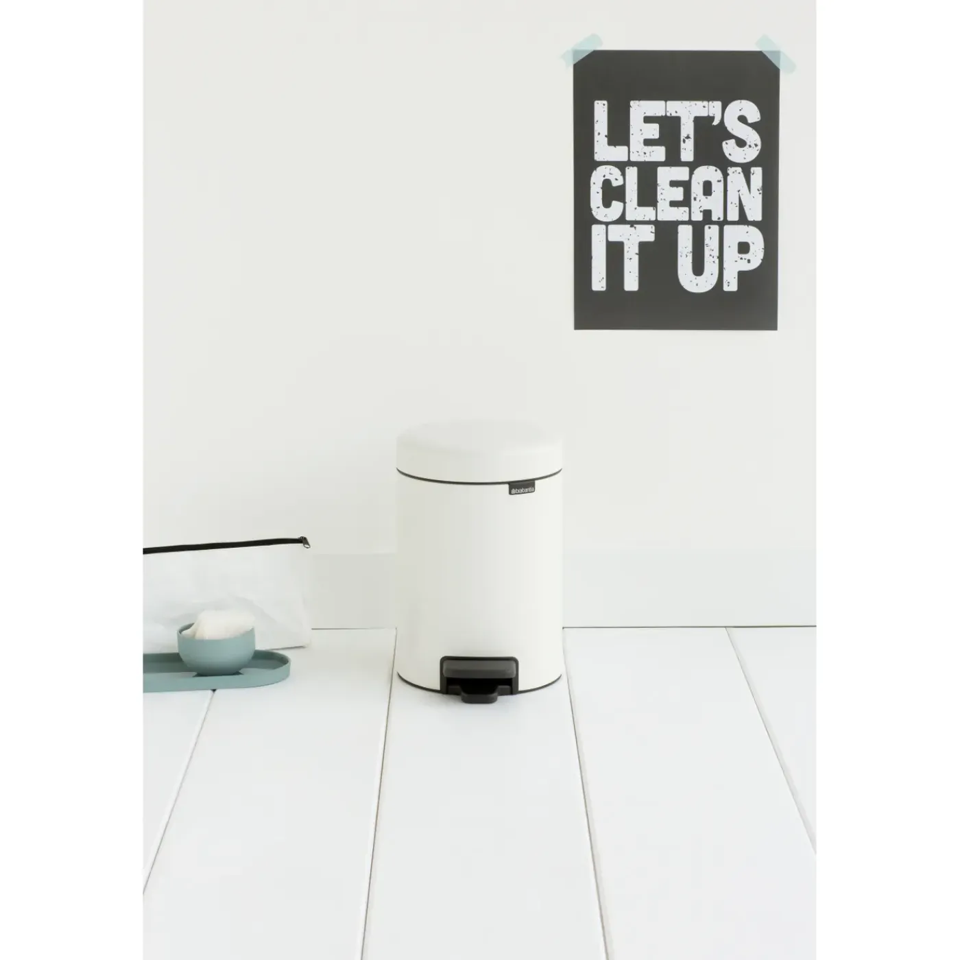 Brabantia prullenbak NewIcon 3L White