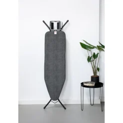 Brabantia - Strijkplankhoes - 124x38 - Maat B - 8 mm foam - Denim Black