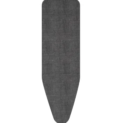 Brabantia - Strijkplankhoes - 124x45 - Maat C - 8 mm foam - Denim Black