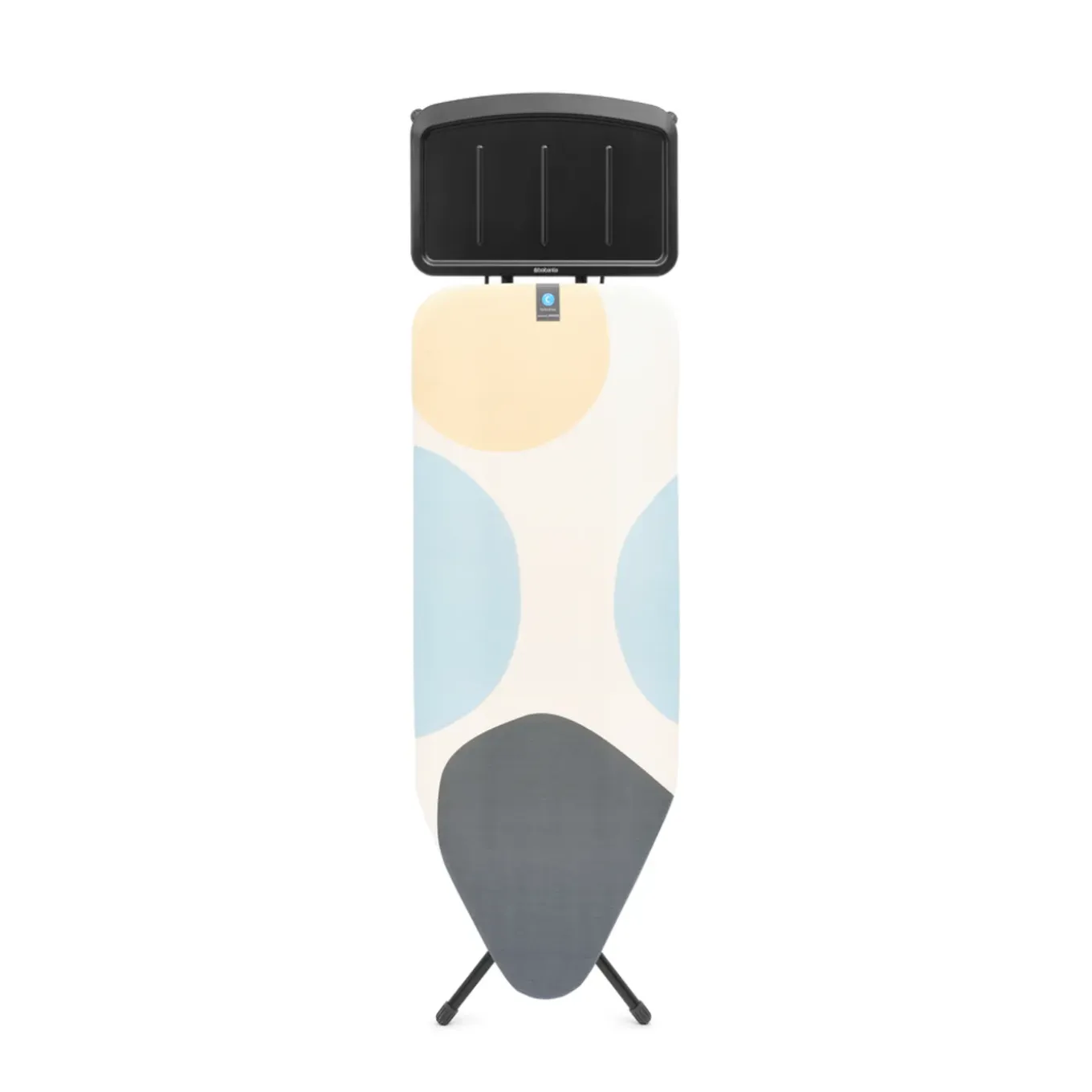 Brabantia - Strijkplank - 124 X 45 Cm, Solid Steam Unit Holder, Perfectflow