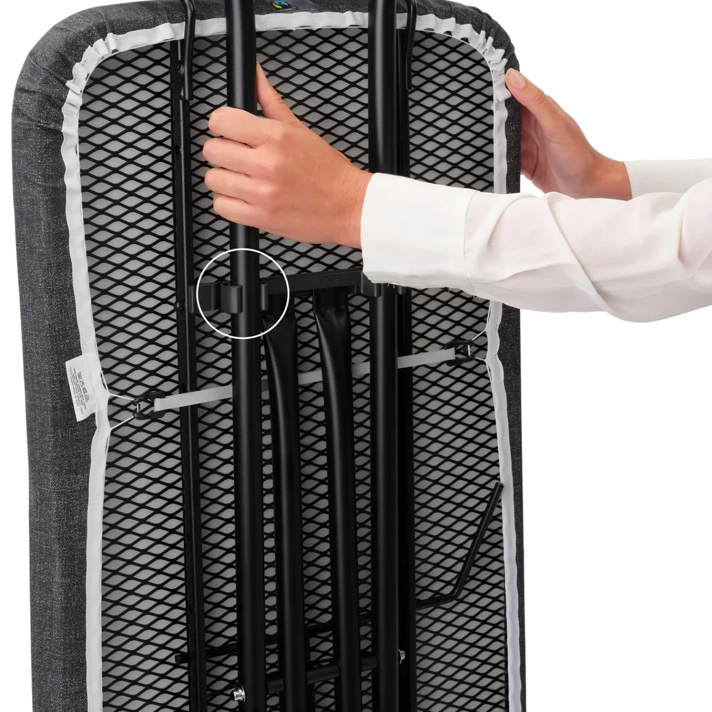 Brabantia - Strijkplank - 124 X 45 cm - Solid Steam Unit Holder