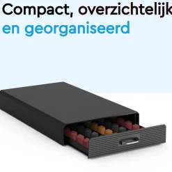 Brasq Capsulehouder Nespresso - Opbergbox Met Lade - 50 Cups