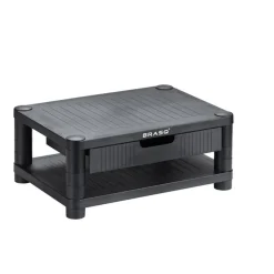 Brasq Monitorstandaard Zwart Ms200