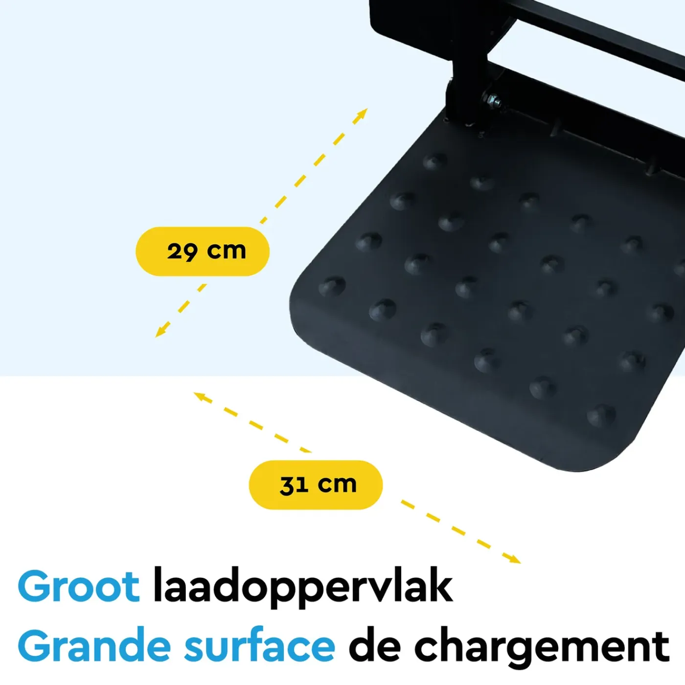 BRASQ Steekwagen Inklapbaar - Transportkar Staal - 120kg Draagvermogen - Transportwagen - Steekkar