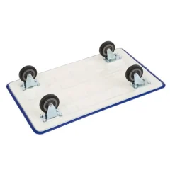 Brasq Trolley - Plateauwagen 150kg Draagvermogen - Transportkar Staal - Meubelroller - Platformwagen