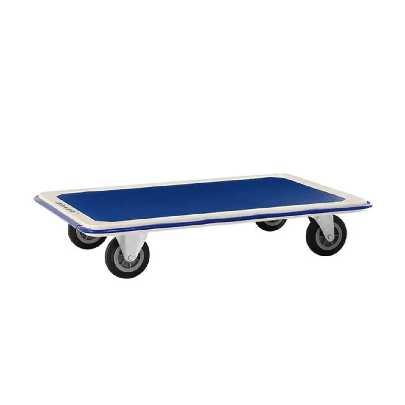 Brasq Trolley - Plateauwagen 150kg Draagvermogen - Transportkar Staal - Meubelroller - Platformwagen