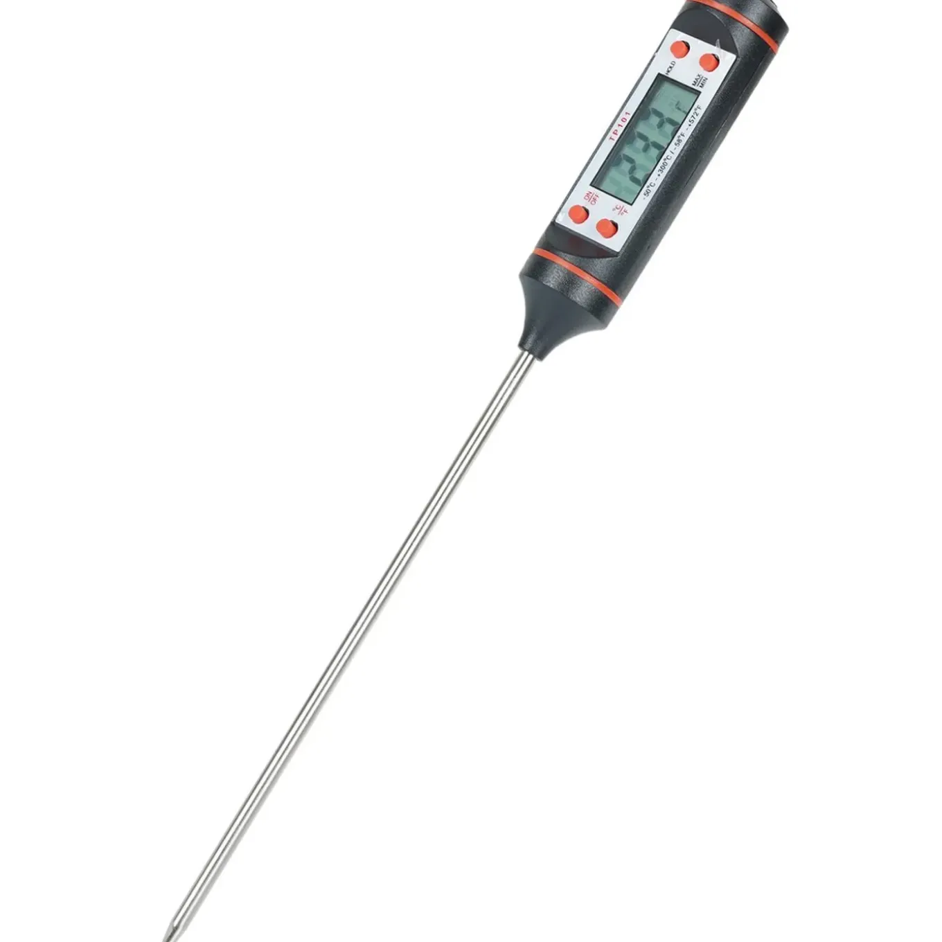 Brauch Digitale Keukenthermometer TP200 - Vleesthermometer BBQ & Oven - RVS Sonde
