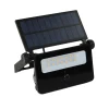 Breedstraler Solar Projector - Zwart - 8W - 850lm - Neutraal Wit - IP65 - met Bewegingssensor