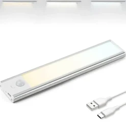 Brendz Kastverlichting - PIR sensor - USB-C - 20 cm - 3 kleurtemperaturen