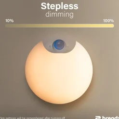 Brendz - Kastverlichting - USB-C Oplaadbaar - PIR Sensor