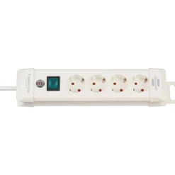 Brennenstuhl Stekkerdoos premium-line 4-voudig wit 1,8 meter