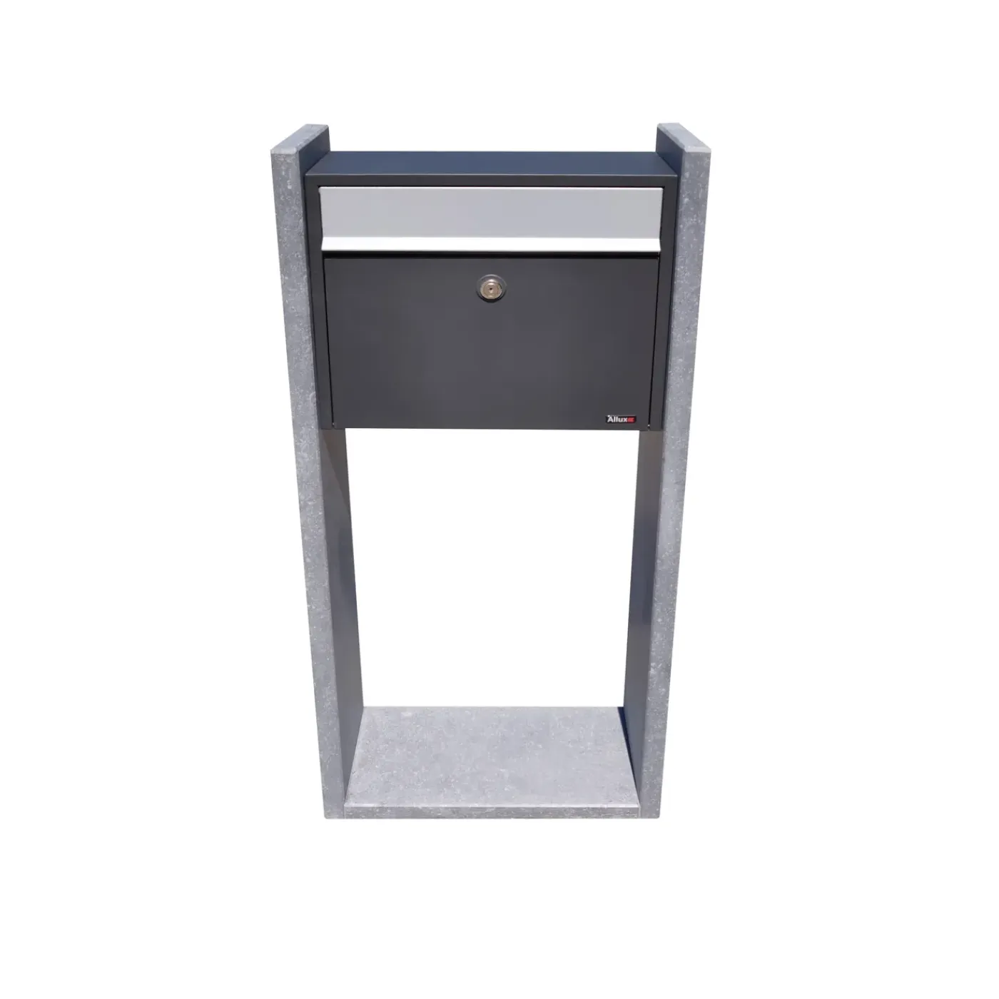 VASP Brievenbus Gent - Belgische Blauwe Hardsteen - Antraciet - 45x100x18cm